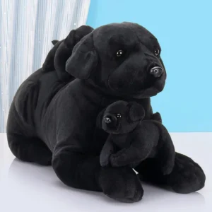 Jumbo Lab & Babies Black Dog toys 20% off