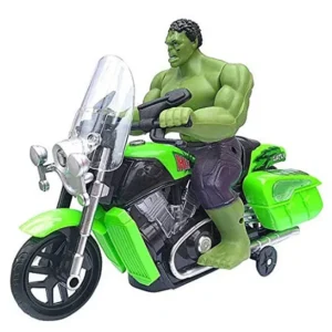 Superheroes avengers Ride Action with Bike