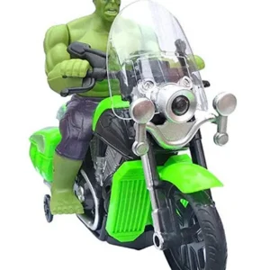 Superheroes avengers Ride Action with Bike